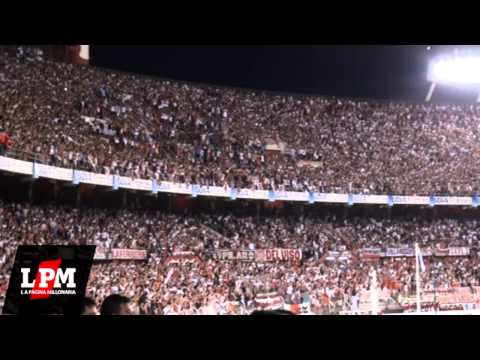 "Gol + Yo campeón te vengo a ver... - River vs Estudiantes - Torneo Final 2013" Barra: Los Borrachos del Tablón &bull; Club: River Plate &bull; País: Argentina
