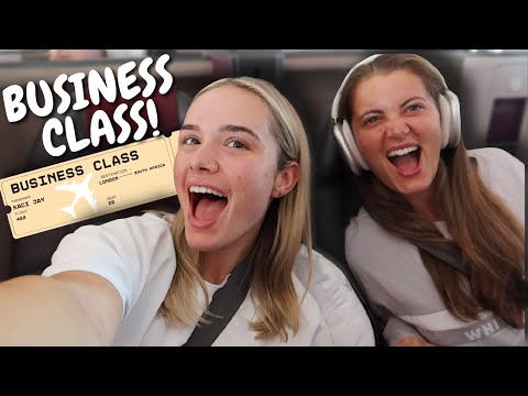 fly 17HOURS with me to SOUTH AFRICA!!!! We nearly missed our flight…TWICE*