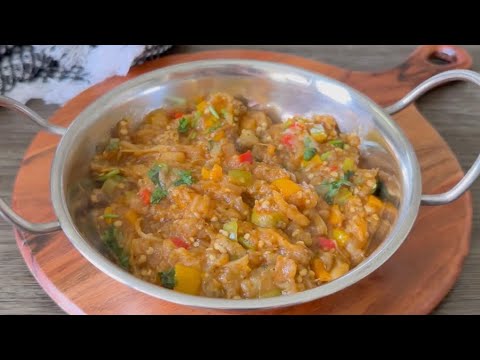 Berenjenas 🍆 asadas guisadas 🇩🇴