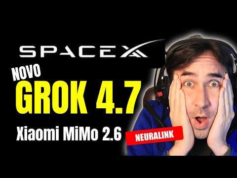 NOVO Grok 4.7 Liberado Finalmente Supera 4.6 e Mimo 2.6 Pro No Momemnto Kimi k3