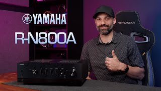 Video thumbnail for Yamaha R-N800A Review - A Network Receiver Done Right! by GadgetryTech