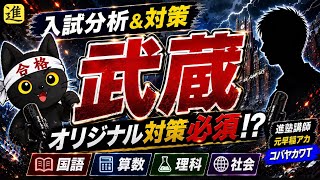武蔵中学校の入試分析と対策の動画サムネイル