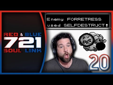 FIRE IN THE HOLE! | Pokemon Red and Blue 721 Soul Link | Episode 20