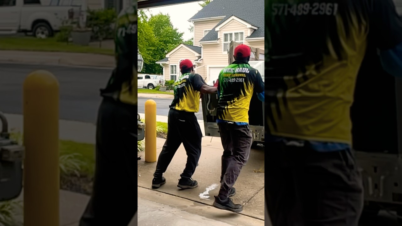 Professional Appliance Removal Process - Wee Haul