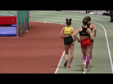 3000m hodanje [Ž], sažetak - Pojedinačno PH u dvorani za juniore i juniorke 2019