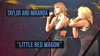 Miranda Lambert and Taylor Swift Sing &quot;Little Red Wagon&quot;