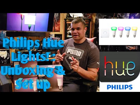 Philips Hue Lights : Unboxing & Set up