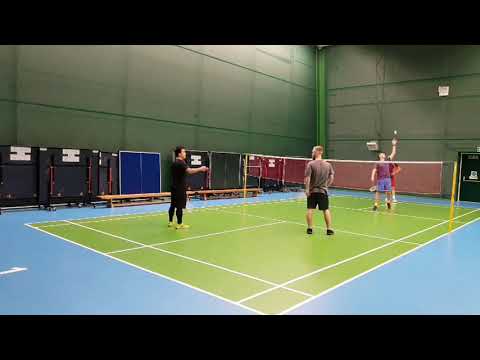 Badminton 4.10.18: Was it in or out?