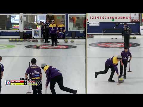 Evan MacDougall vs. Eli Wingrove - QUARTERS - Stu Sells U18 Curling Tankard