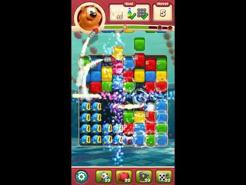 Toon Blast Level 7984 - NO BOOSTERS 🐻🐺🐱 | SKILLGAMING ✔️