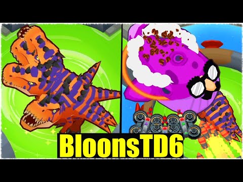 ABFLUSS! ABER ICH PLATZIER NUR DINOS! - Bloons TD6 [Deutsch/German]