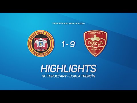 3.kolo HC Topoľčany - Dukla Trenčín Tipsport Kaufland Cup
