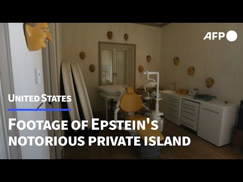 Video | Democrats release footage of Epstein's notorious private island | AFP