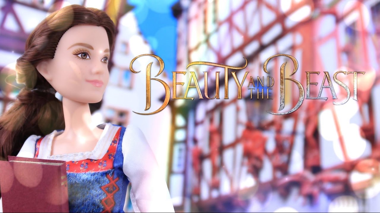 Watch video Beauty and the Beast Village Dress Belle & Enchanted Rose Scene - Doll Review - 4K Now Beauty and the Beast Village Dress Belle & Enchanted Rose Scene - Doll Review - 4K