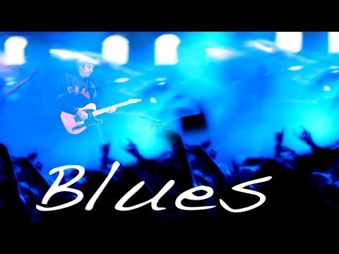 BLUES GUITAR - Boogie Shuffle - Guitar/Organ/Harmonica Music - Kenneth St. King