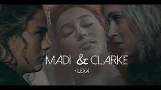 clarke &amp; madi [+lexa] - you&#39;re my family