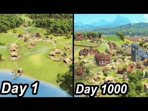 From Camp To KINGDOM in Foundation FULL RELEASE - Longplay Gameplay Lets Play