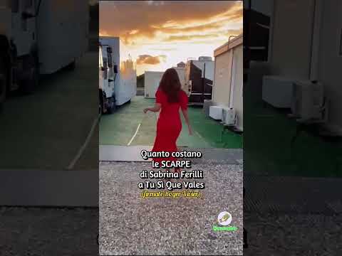 Quanto costano le scarpe di Sabrina Ferilli