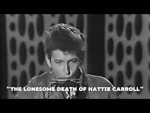 Bob Dylan - The Lonesome Death of Hattie Carroll (Live TV 1964)