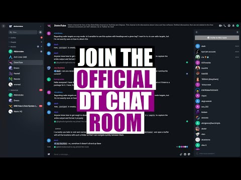 Chat About Linux And Open Source on Matrix and IRC