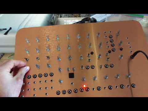 MFOS Soundlab Ultimate DIY synthesizer testing