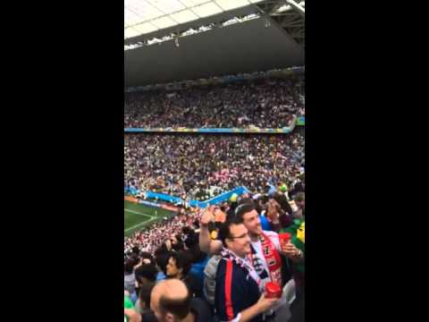 England vs. Uruguay 2014. The fans