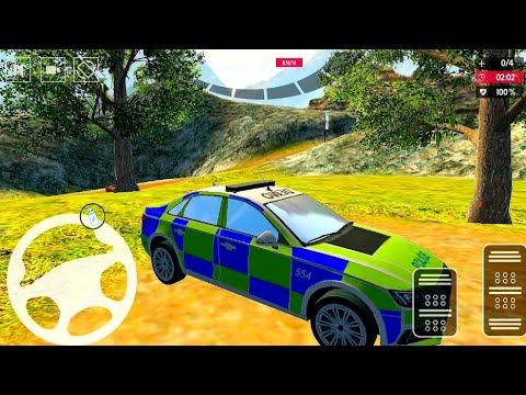 Permainan Offroad Mengemudi Mobil Mobilan POLISI Realistis 3d -Game Mobil Polisi