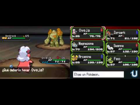 Pokémon Negro 2  Blanco 2 Guía Ep.64 - Como capturar a Regirock