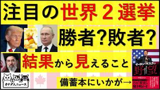6.8 小国の選挙結果から見える、大国の勝者、敗者はどこか?