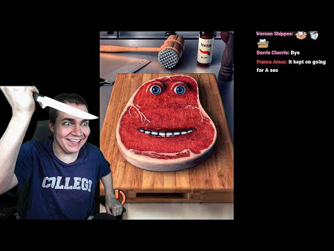 torturing charlie the steak