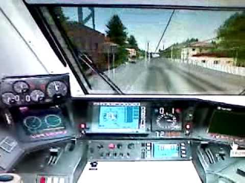 Eurostar 500 AV Freccia Rossa in partenza da Bologna Centrale e diretto a Milano Centrale