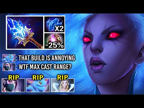 Vengeful Spirit is NOT a Support Hero! Carry Vengeful Non-Stop Stun Cast Imba Magic Build Dota 2
