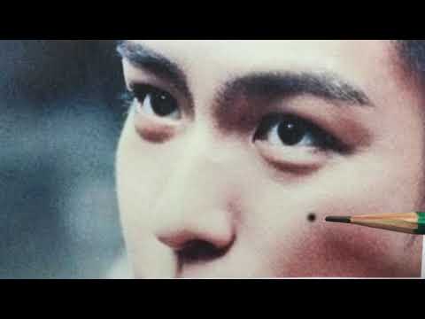 顴骨有痣男