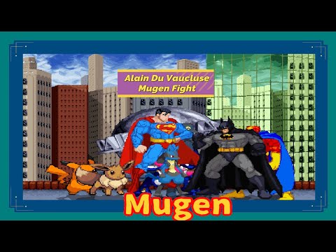 Mugen : Pokemon Vs Dc Comics (Request)