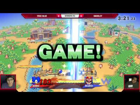 VS Weekly 6/29/17 - Winners R3 - True Blue (Sonic) vs Snorley (Wario/Falcon) - Smash 4