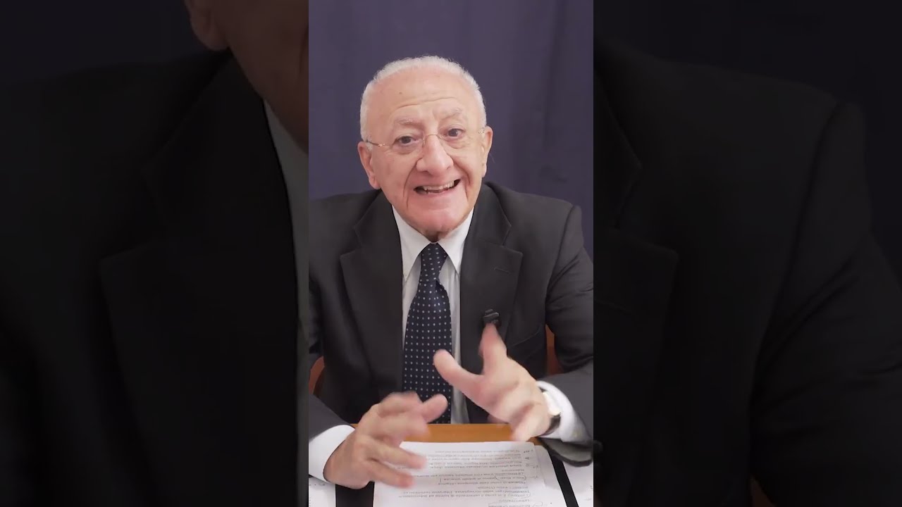 DE LUCA ATTACCA LA LEGGE ELETTORALE: «INCOSTITUZIONALE AGGIRARE I POTERI DEL QUIRINALE»