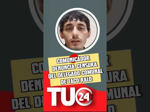 Taco Ralo: comunicador denuncia censura