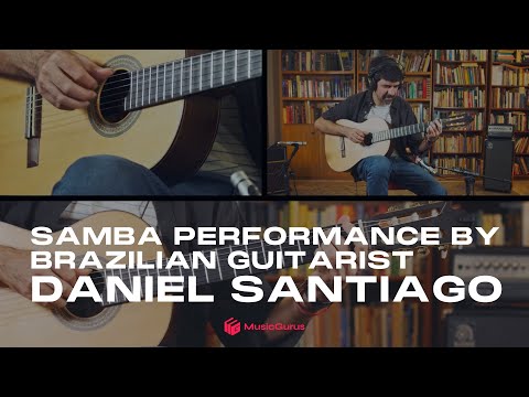 Samba Performance by Brazilian Guitarist Daniel Santiago