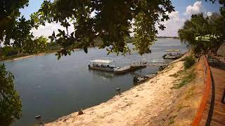 Namibia live stream at idyllic Zambezi Mubala Camp live webcam