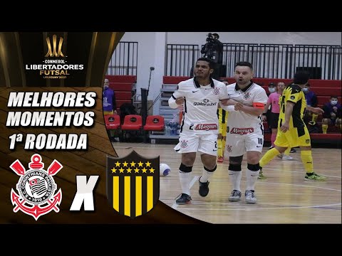 Corinthians X Peñarol | Melhores Momentos | 1ª Rodada | Libertadores de Futsal 2021 (16/05/2021)