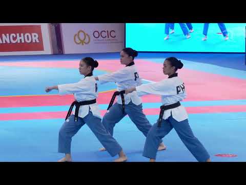 Philippines' poomsae trio delivers taekwondo gold in SEA Games