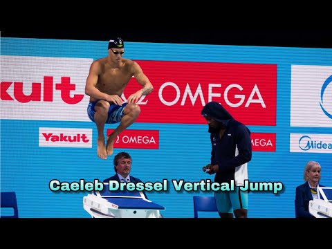 Caeleb Dressel Vertical Jump Video