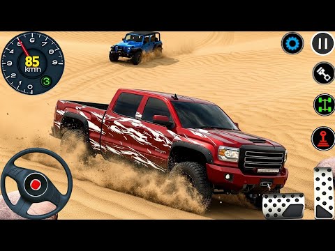4x4 Offroad Jeep Driving Simulator 3D - Drive SUV 4x4 Jeep Offroad Game - Android Gameplay