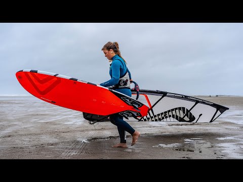 Lina Erpenstein puts the Severne Pyro to the test in the North Sea