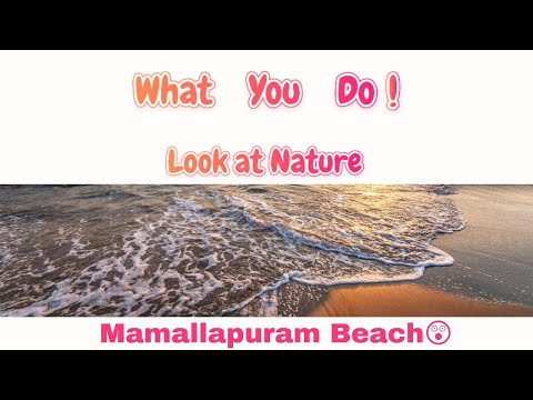Look at Nature/ My first video/Mamallapuram