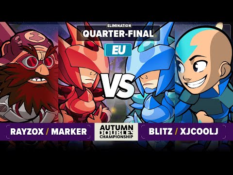 Rayzox & Marker vs xJcoolJ & Blitz - Elimination Quarter-Final - Autumn Doubles Championship