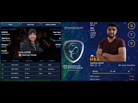 BSL14 GosuLeague - THIRD PLACE Bo5- Maars [T] vs NbA [P] - StarCraft BROODWAR Remastered