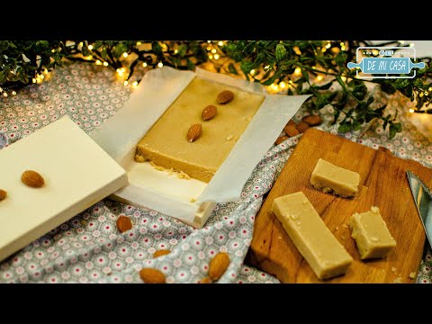 🎄TURRÓN BLANDO de Almendras CASERO🎄Turrón de Jijona ¡DELICIOSO! 🧈🤪🍨 Recetas de Navidad 2020 nº 5/24