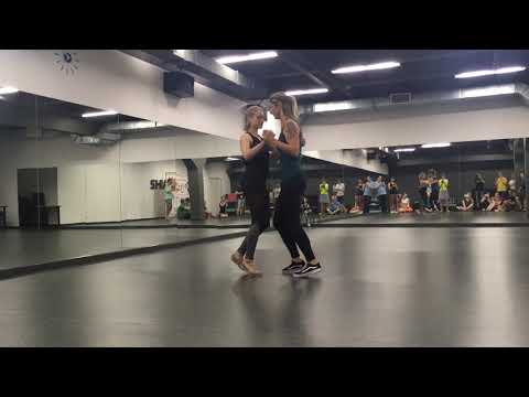 Yse Goes and Sarah Lein, intermediate class demo, Forró na Sibéria 2019