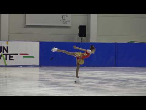 13th Santa Claus Cup 2019: Martina Major(HUN) - FS Basic Novice Girls/Group A Free Skating